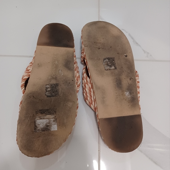 Salt And Umber Rope Slilde Sandals - Picture 5 of 5